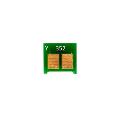 Chip Para Hp CF352A | M176N | M177FW | M176 | M177 - Amarelo - 1k