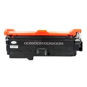 Toner Compatível CE250A | 504A | CE400A | 507A | CM3530 | CP3525DN | M575 | M551 | Smart Color - Preto - 10,5k